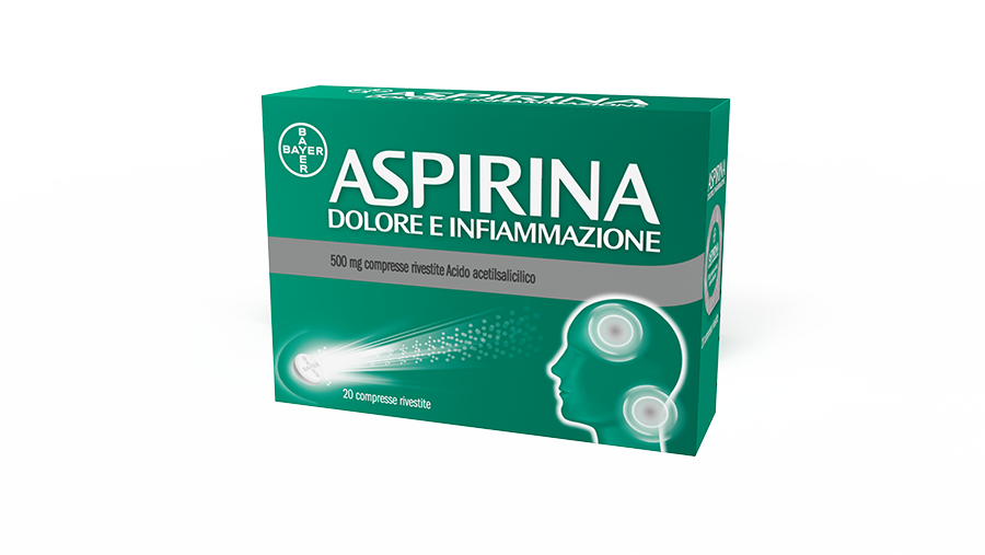 Aspirina dolore e infiammazione 20 compresse