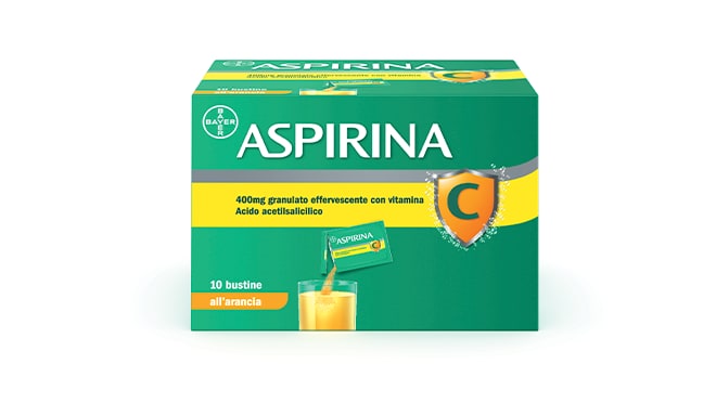 aspirina 10 buste front